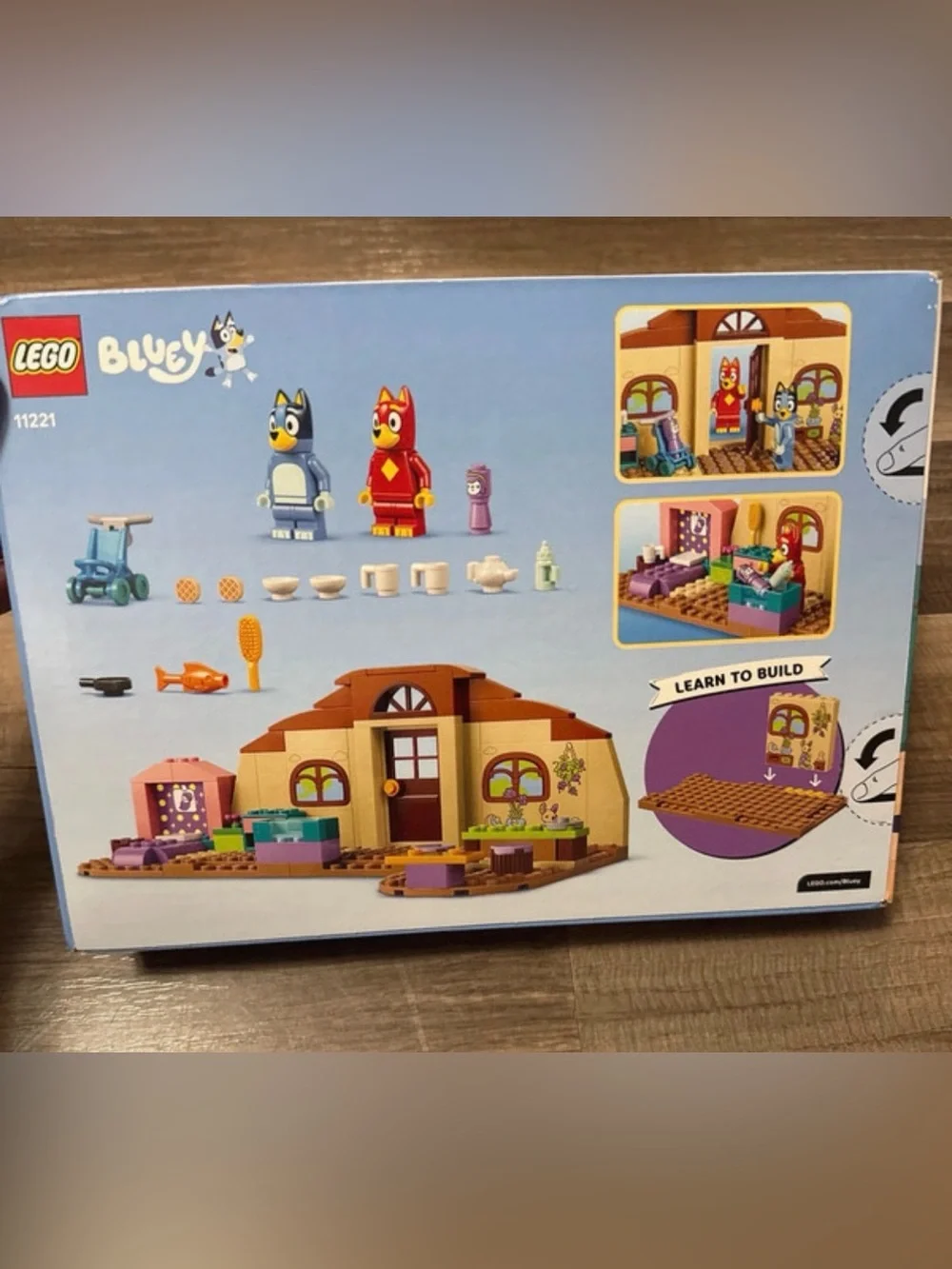 Lego official bluey